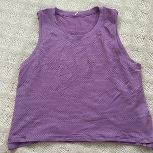 Lulu Lemon Purple Tank